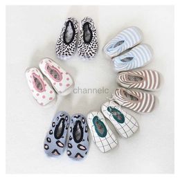 First Walkers Socks baby shoes for small child boys girls cute prints cotton shoes kids everyday anti-slip first walkers 240315