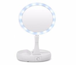 Makeup Mirror The Lighted Double Sided Vanity Makeup Mirror Cosmetic Tool for Women1164040