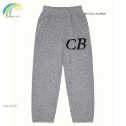 Men's 2023 Cole Buxton sweater Grey Relaxed High-Quality Pants Woolen Sweaters Men Women Quality Sweatpants Vintage Knit Sportswear Set 783