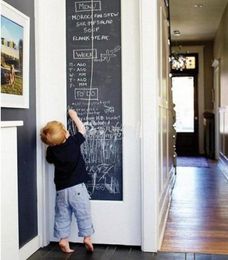 45x200cm Chalkboard Wall Stickers Blackboard Black Chalk Board Sticker Mini Portable Decal Peel Stick on wall paper for kids Chi9045744