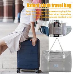 Storage Bags Large Capacity Folding Travel Waterproof Shoulder Bag Duffle Gym Yoga Luggage Tote Handbag For Wome T3j4