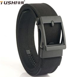 TUSHI Army Tactical Belt Quick Release Military Airsoft Training Molle Belt Outdoor Shooting Hiking Hunting Sports Belt 240311