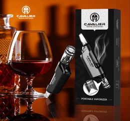 Original cavalier Glass NC Smoking pipe quartz Coil Variable Voltage Starter kit for dab rig bong vs Seahorse dry herb vaporizer wax pen