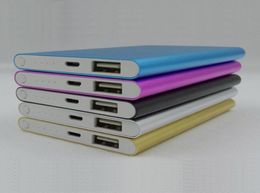 Ultra thin slim powerbank 8800mAh Ultrathin power bank for mobile phone Tablet PC External battery2701749