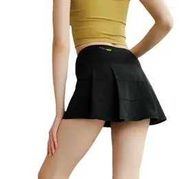 Active Shorts Luulogo Pace Rival Women's Summer Quick Dried Anti Runout Pocket Pleated Skirt Sports Golf Dance Fitness