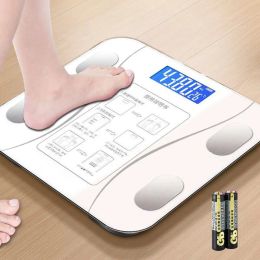 Scales Smart Bluetooth weight scale multifunctional human electronic scale home professional fat measurement height weight