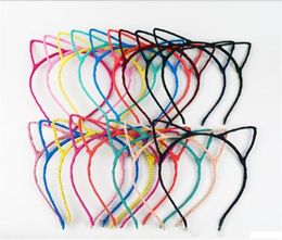 Girls Hair Accessories Korean New Cute Cat Ears Headband Children Headdress Girls Hairpin Fine Accessories TO5138510283