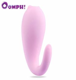 Oomph MrDevil Silicone Vibrator Egg Wireless Mute G Spot Massager Vibrating Egg Clitoral Stimulator Machine Sex Toy for Woman Y14981276