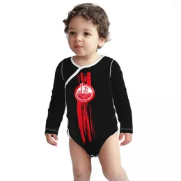 Men's Casual Shirts Israel Hapoel Beer Sheva Bc Unisex Toddlers And Babies' Soft Thermal Long Sleeve Onesies Bodysuits Baby Romper