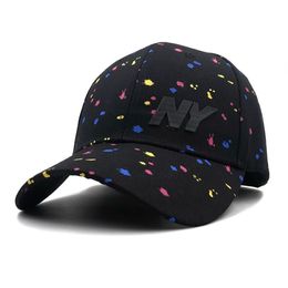 New Casual Baseball Caps Fashion Snapback Hats Men Women Ny Embroidery Hockey Hat for Gorras Print Graffiti Unisex Cap244l