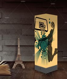 Basketball Design 3D Creative Night Lamp USB Night Light LED Nightlight for Bedroom Bedside Lamp5431426