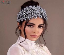 Shining Diamond Tiara Baroque Crystal Bridal Headwear Crown Rhinestone with Wedding Jewelry Hair Accessories Bridal Crowns Headpie1191821