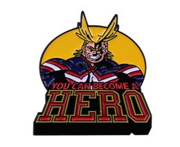 Anime My Hero Academia Hard Enamel Pins You Can Become A Hero Brooch Fan Gift8135136