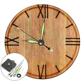Clocks Accessories Fashion Silent Small Simple Clock Movement DIY Watch Parts Scanning Fluorescence Needle Without