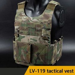 Tactical Vests Spiritus Systems -119 Tactical Vest Side Quick Storage Back Zip Chest Buckle 240315