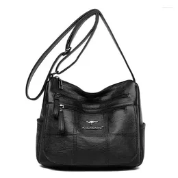 Duffel Bags Crossbody Bag Ladies Casual Soft Leather Handbag