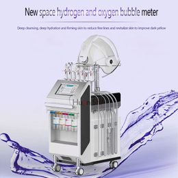 10 in 1 Oxygen Concentrator Multifunction SPA Oxygen Facial Beauty Machine Oxygen Jet Peel Machine High Pressure for Clean