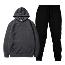 Men's Tracksuits 2024 Spring And Autumn Men Women Hooded Suit Casual Jacket Pullover Students Outdoor Sports Fitness Clothing