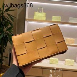 Bottegvenetas Cassette Designer Bag Handbags Genuine Agent Purchase Handbag Woven Single Shoulder Messenger Small Square