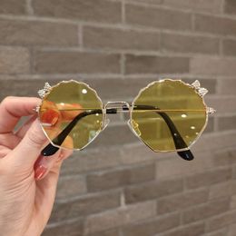 Children's Girls' Sunglasses, Boys' Cute Bow, 2023 New Little Girl Shell Glasses