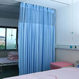 Curtains Highprecision Thickened Medical Bed Curtain for Hospital Beauty Salon SPA Patient Blind Drapes Private Drapes
