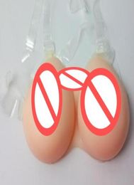 silicone breast form 600g B cup Glue shemale crossdresser breast form fake silicone breast forms boobs titseasy c5468879
