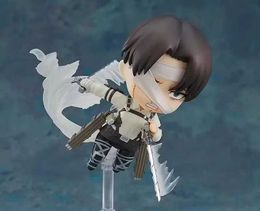 Action Toy Figures Attack on Titan Anime Figure LeviAckerman 2002 Rivaille Action Toys for Children Figure Collector 10cm Birthday Gifts