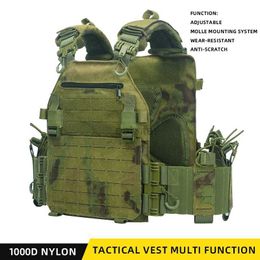 Tactical Vests Tactical vest multifunctional nylon fabric Oxford training uniform laser cut tactical vest 240315