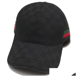 Ball Caps Baseball Cap Designer Hat Casquette Luxe Snake Tiger Bee Cat Canvas Featuring Men Dust Bag Fashion Women Hats Drop Delivery Othz3
