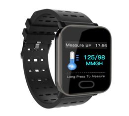 A6 Smart Watch Bracelet Band Reloj Inteligente Pulsometro Ritmo Cardi Fitness Tracker Remote Control Smartwatch Waterproof Wristba7304070