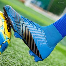 American Football Shoes 2024 Fashion Hard Court Turf Men Women TF Soccer Boots Indoor Futsal Cleats Sports Training Sneakers