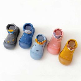 First Walkers Breathable shoes and socks for walking indoor and outdoor childrens shoes non-slip spring and autumn childrens socks 240315