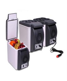 12V 6L Capacity Portable Car Refrigerator Cooler Warmer Truck Thermoelectric Electric Fridge4953880