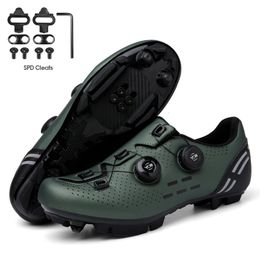 Mens Flat Road Cycling Boots Bicycle Clip on Mtb Shoes Bicycle Speed Sneakers Mountain Bike Sneakers Road Cycling Shoes 240312