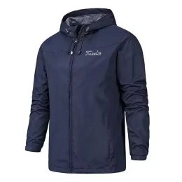 Men's Golf Clothing Jacket 2024 Spring And Autumn Thin Men's Outdoor Windproof Waterproof Coat