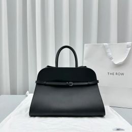 Belt Bag Luxury Designer closure detail Double top handles women's leather Handbags Fashion Shoulder Bags
