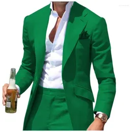 Men's Suits Causal Men Jacket Regular Fit Notched Lapel Custom Made Blazers 1Piece Formal Wedding Groom Prom Dress Wear Clothing