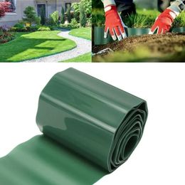 9M Durable Plastic Garden Grass Fence Path Lawn Green Edge Gravel Border Tool 240309