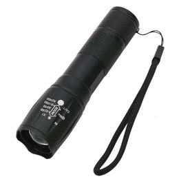 Strong Light Rechargeable T6 Outdoor Mini Long-Range A100 Tactical 10W LED Aluminum Alloy P50 Flashlight 774634