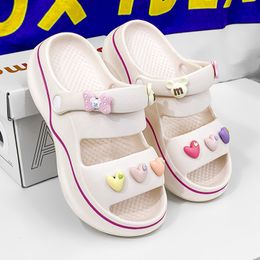 designer sandals womens Beach platform shoes Ladies Fashion Trend Slippers Pink slides sliders