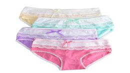 Kids Underwear Candy Colors Soft Cotton Young Girl Briefs for Teenage Panties Girls underwear kids Pants Underpants94506706695114