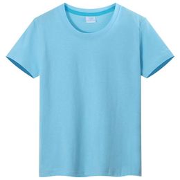 Summer Children Clothes Clothing Organic Cotton T-shirt Casual Short Sleeve T-shirt Tops For 1-12 Y Boys Girls