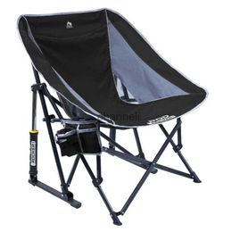 Camp Furniture Pod Rocker Black Adult Chair folding chair chairs foldable chair camping chair YQ240315