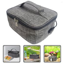 Dinnerware Portable USB Heating Lunch Box Heater Heaters Cationic Cloth Storage Accessories