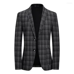 Men's Suits High-quality Spring Seamless Single Suit Fashion Matching Handsome Business Simple Casual High-end Coat Formal