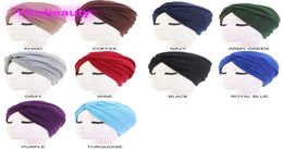 New style cotton cross Indian hat turban hat hat European and American popular headwear Hair Caps7237742