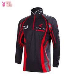 Professional Brand Fishing Clothes 2016 New Daiwa Fishing Shirt Breathable Quick Dry AntiUV Long Sleeve Fishing Clothing C181114093960809