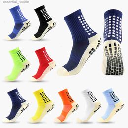 Men's Socks Mens Training Lined Ankle Fashionable lti Colour Sports Non Slip Rubber Insole Mid Foot NewC24315