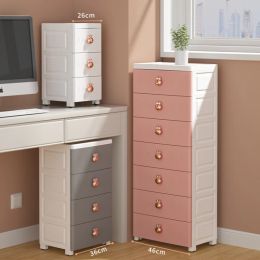 Drawers Thickened Drawer Storage Cabinet Household Plastic Living Room Storage Drawers Multilayer Gap Storage Cabinet Organiser