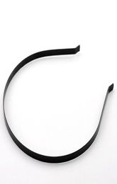Whole 5PCs Black Headbands Hair Band 37cm long 6mm wide B213946141223